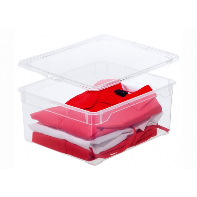 Conten.'Clear Box Sweater' Traspar.Pp 18L 40X33X17C. Cod. 042573 - Borz  Cooking Store